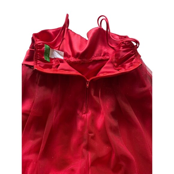 Sophia Young Designs Limited Girls Sparkle Tulle Dress Bubble Hem Size 8 - Picture 11 of 11